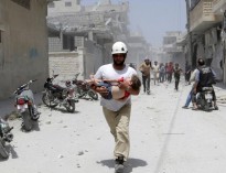 تصاویر : کلاه سفیدها در جنگ سوریه‎