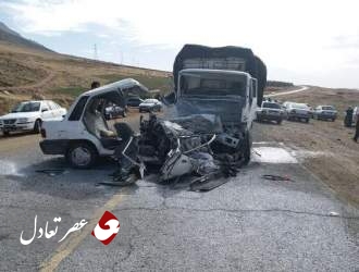 تلفات تصادف ها در آذرماه کمتر شد