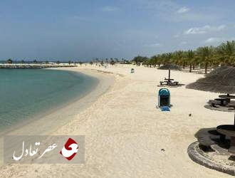 ساحل خالی دبی بعد از قرنطینه
