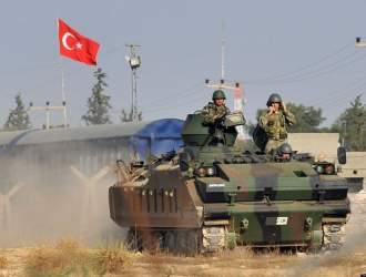 حمله توپخانه‌ای ترکیه به اطراف حسکه و رقه در سوریه