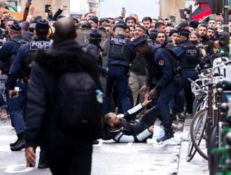 شورش کُرد‌ها در خیابان های  پاریس