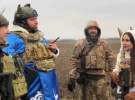 بابانوئل و سربازان اوکراینی