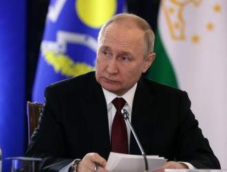 پوتین: اوکراین از گفت و گو امتناع می کند