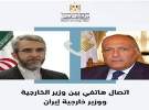 گفت و گو وزیر خارجه مصر و علی باقری درباره بهبود روابط و اوضاع نوار غزه